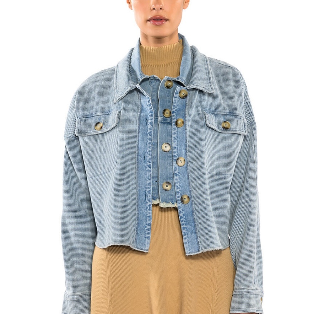 **NEW** AKIRA Turbo Thermal Denim Jacket Size L